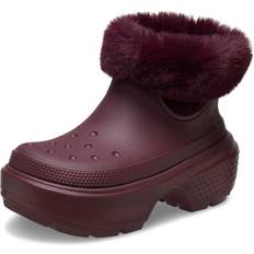 Crocs Unisex Schneestiefel Crocs Unisex Stomp Lined Boot Stiefel Braun