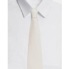 White Ties Dolce & Gabbana 12-cm silk faille blade tie optical_white one