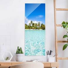 Glas Bilder Klebefieber Crystal Clear Water Bild