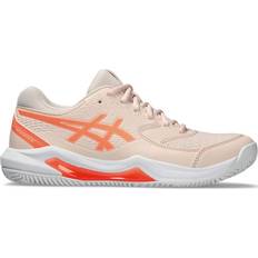 Asics Beige - Dame Sko Asics Gel-dedicate Clay Shoes Beige Woman