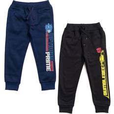 Pants Transformers Optimus Prime Bumblebee Toddler Boys Fleece Pack Pants Blue/Black 4T
