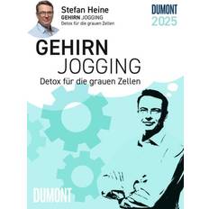 Monat Kalender Stefan Heine Gehirnjogging 2025 Tagesabreißkalender