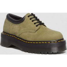 Dr. Martens Herren Derby Dr. Martens Herren 8053 Tumbled Nubuck Leder Plateauschuhe in Grün, Größe: Grün