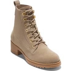 Cole Haan Women Boots Cole Haan Camea Suede Combat Boot