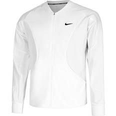 Nike Weiß Jacken Nike Court Dri-fit Advantage Trainingsjacke Herren weiß