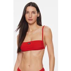 Rot - XL Bikinioberteile Calvin Klein Swimwear Bikini-Oberteil KW0KW02467 Rot