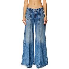 Diesel Damen Hosen & Shorts Diesel Bootcut Flare Jeans D-Akii Jeans Donna Blu Blu