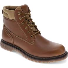 Lace Boots Dockers Men's Richmond Comfort Boots Dark Tan