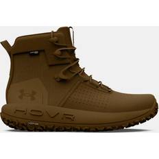 Brown - Men Running Shoes Under Armour Men's UA HOVR Infil Waterproof Rough Out Tactical Boots Brown