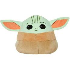 Squishmallows Official Kellytoy Disney Characters Squishy Soft Stuffed Plush Toy Animal 10 Inches, Baby Yoda The Child