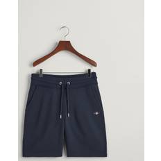 Gant Herren Hosen & Shorts Gant Herren Reg Shield Sweat ssige Shorts, Evening Blue