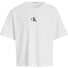 Calvin Klein Kid's Boxy Cotton T-shirt - Bright White