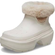 Crocs Unisex Lace Boots Crocs Off-White Stomp Boots