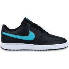 Nike 41 ⅓ - Herre Joggesko Nike Court Vision Low M - Black/White/Dusty Cactus