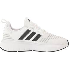 Children's Shoes Adidas junior Swift Run Running Shoes - White/Core Black/Grey