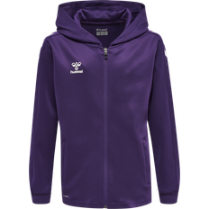 Hummel Core XK Poly Full Zip Hood Sweat - Acai (212651-3332)