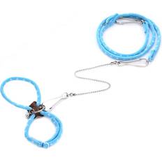 Dog Collars & Leashes - Guinea pig Pets Adjustable Leash Harness with Bell for Rat Mouse Squirrel Guinea Pig