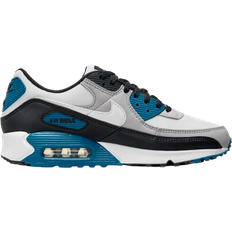 Sneakers Nike Air Max 90 M - Light Smoke Grey/Black/Industrial Blue/Summit White