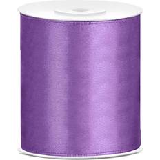 Satin Band Light Purple 100mm 25m