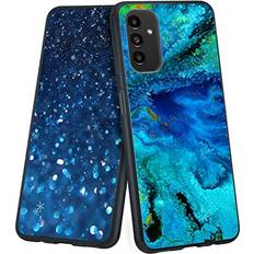 Mobile Phone Cases Yoviakk for Samsung Galaxy A13 Case, Slim Fit Glow in The Dark Hybrid Hard PC Soft TPU Bumper Shockproof Drop Protective Girls Women Men Phone Cover for Samsung Galaxy A13 5G Case.-6.5" Inch