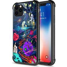 CARLOCA iPhone 11 Case,Trippy Psychedelic Star Astronaut iPhone 11 Cases for Girls Boys,Graphic Design Shockproof Anti-Scratch Drop Protection Case for Apple iPhone 11
