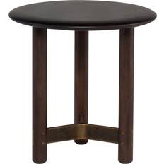 Stilt Smoked Oak / Antique Brass Coffee Table 7"