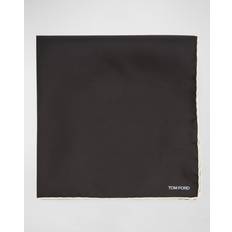 Black - Men Handkerchiefs Tom Ford Men's Silk Pocket Square