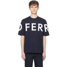 Ferragamo Men T-shirts & Tank Tops Ferragamo Navy Printed T-Shirt