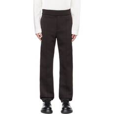 Ferragamo Men Pants Ferragamo Brown Pinched Seam Trousers