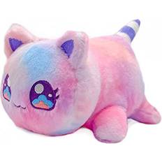 Meemeows Cat Plushies - Anime Plushies - Cute Cat Plush Toy - Cat Stuffed  Animal Plush - Ice Cream Strawberry Cat,Cat Kawaii Plush for Kids