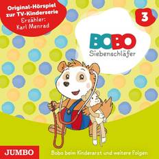 Deutsch Hörbücher Bobo Siebenschläfer, Bobo beim Kinderarzt und weitere Folgen (Hörbuch)