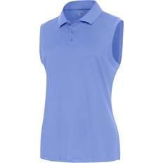 Purple - Women Polo Shirts Antigua Women's Recap Sleeveless Golf Polo, Medium, Lavender