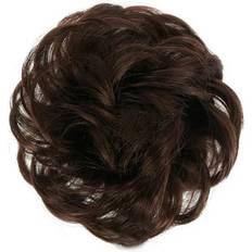 Black Hair Buns Lace Front Straight Hair Frontal Curly Bun