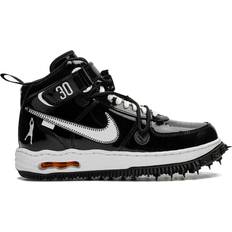 Shoes Nike Air Force Mid "Off-White Sheed" 001 Black White-white