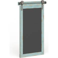 Wall Decor Studio 350 Blue Wood Sign Chalkboard Wall Decor