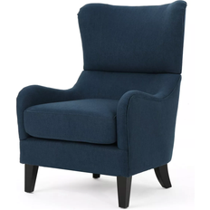 Christopher Knight Home Quentin Navy Lounge Chair 38.8"