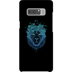 Mobile Phone Cases Balazs Solti Lion And Butterflies Phone Case for iPhone and Android Samsung Note 8 Snap Case Gloss