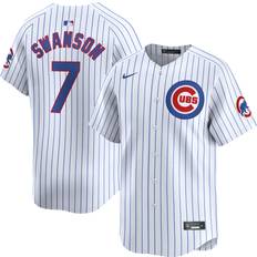 Chicago cubs jersey Nike Men's Chicago Cubs Dansby Swanson #7 White Limited Vapor Jersey