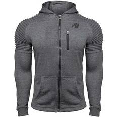 Gorilla Wear Delta Zipped Hoodie - Gray