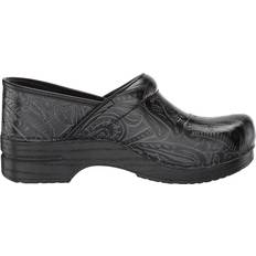 Women Clogs Dansko Professional - Black Tooled