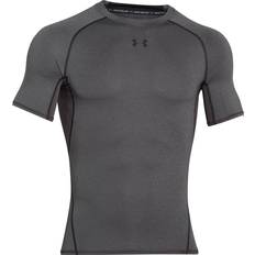 Under Armour Men's HeatGear Armour Short Sleeve Compression Shirt -  Black/Steel • Price »