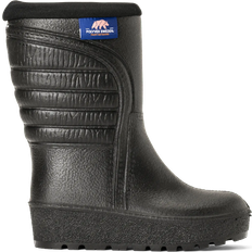 Svarte Gummistøvler Polyver Kid's Winter Boots - Black