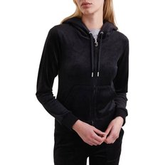 Juicy Couture Classic Velour Robertson Hoodie - Black