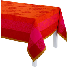 nur gutes Le Jacquard Francais tablecloth Parfums de Bagatelle Tablecloth Red