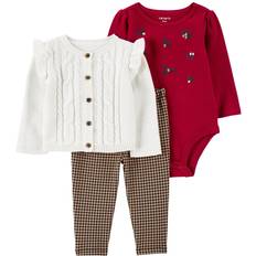 Carter's Baby Little Cardigan 3-piece Set - Multi (V_1P809310)