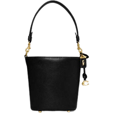 Coach Dakota Bucket Bag 16 - Glovetanned Leather/Brass/Black