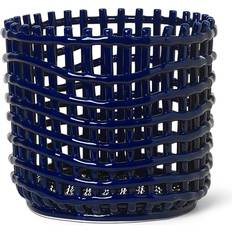 Ferm Living Wicker Blue Kurv 23.5cm