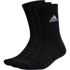 Adidas Dame Klær adidas Cushioned Crew Socks 3-pack - Black/White