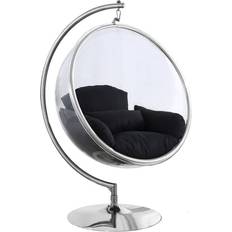Meridian Furniture Luna Black Chair