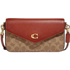 Coach Umhängetaschen Coach Wyn In Signature Crossbody Bag - Brass/Tan/Rust